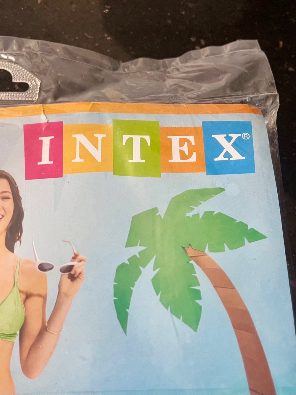 Intex Inflatable Pink Pool Mat - Picture 5 of 7